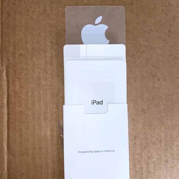 Apple Ipad Empty Box 32GB 7th Generation Wi-Fi + Cellular Gold * - Picture 7 of 7